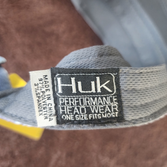 Huk Blue and Gray Visor Hat - Picture 5 of 6